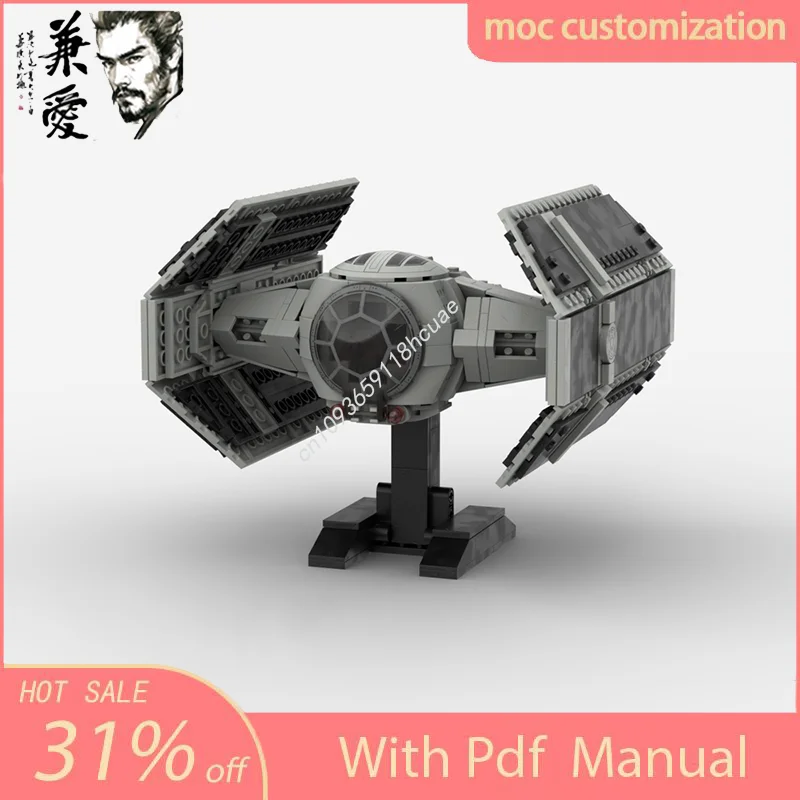 631pcs moc Star Battle Tie Adv. X1 nave espacial transportadora blocos de construção de acorazado montagem criativa tijolos brinquedos crianças presente do feriado