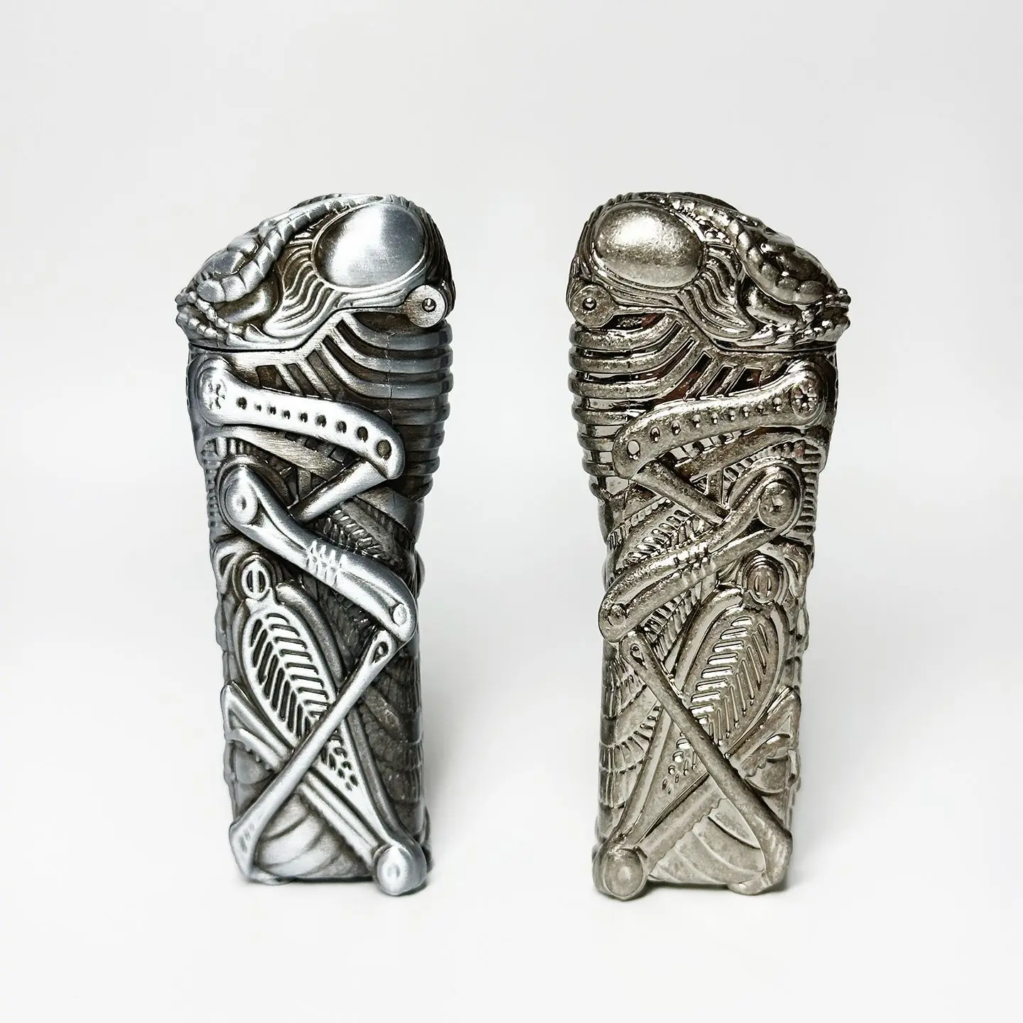 Metal Holder Case for French BIC J3&Cricket Lighter Creative Metal  Sleeve Cool Design Unique Decorative Shell Cover