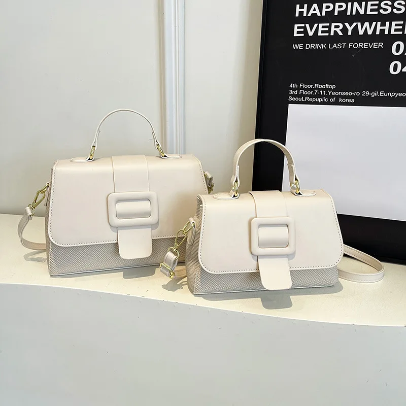 2025 Новая высококачественная женская сумка нишевого дизайна, лоскутная сумка, женская сумка через плечо на одно плечо