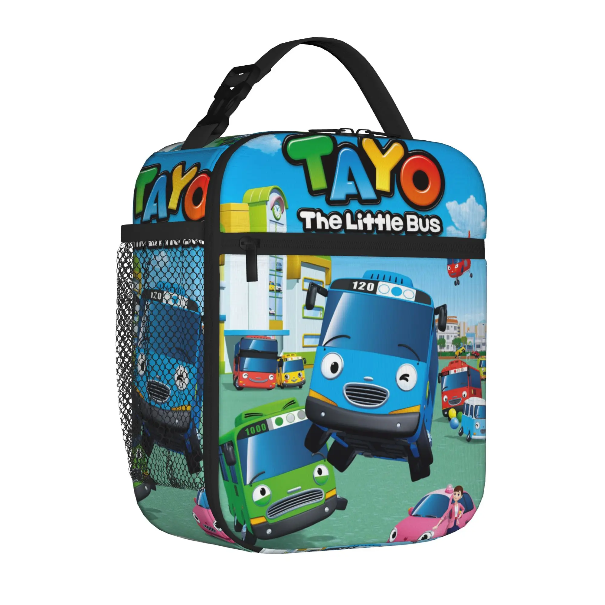 Insulated Lunch Boxes Tayo The Little Bus Cute Cartoon Anime Food Box New Arrival Thermal Cooler Bento Box For Work