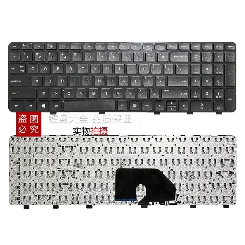 Keyboard for HP DV6-6000 6101TX 6C40 TPN-W104 HSTNN-E08C E06C Laptop Replacement US English Layout Black