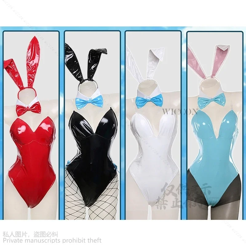 

Anime Blue Archive Game Toki Asuna Asuma Ichinose Cosplay Costume Ears Sexy Bunny Girl Kakudate Karin Furry Bodysuit Mikamo Neru