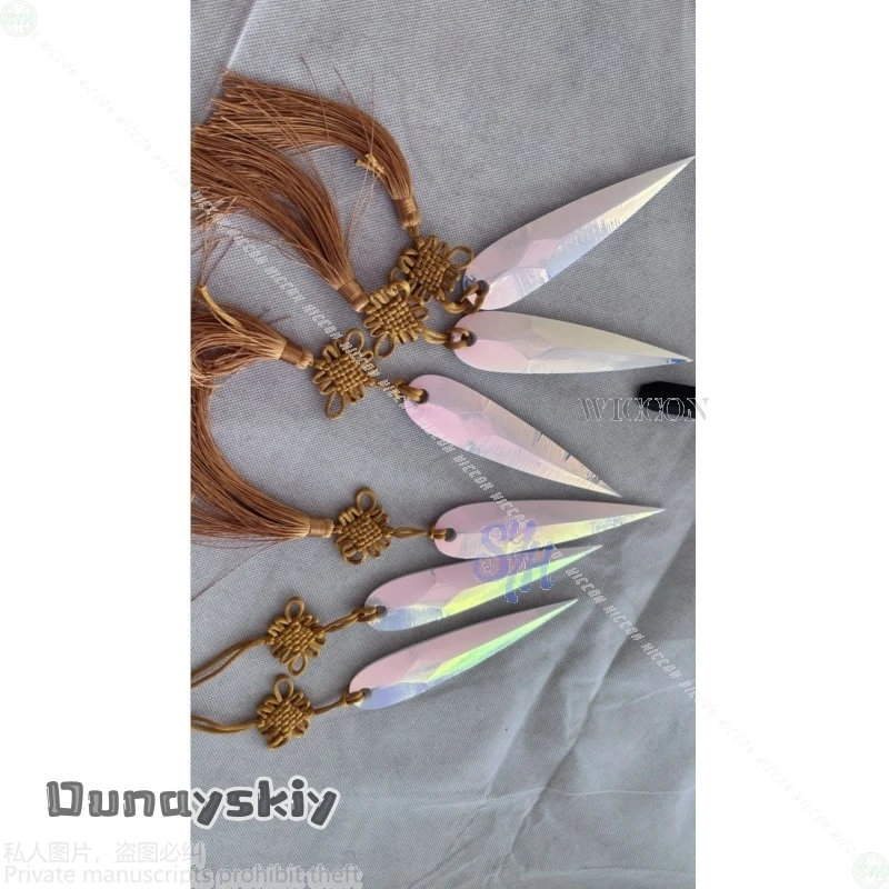 زوي كوسبريفري ثلاثية الأبعاد حمض البوليلاكتيك عقدة صينية الدعائم 6 قطعة فيلم أنيمي Kpop شيطان تأثيري هالوين عيد الميلاد هدايا الحفلات تمويه