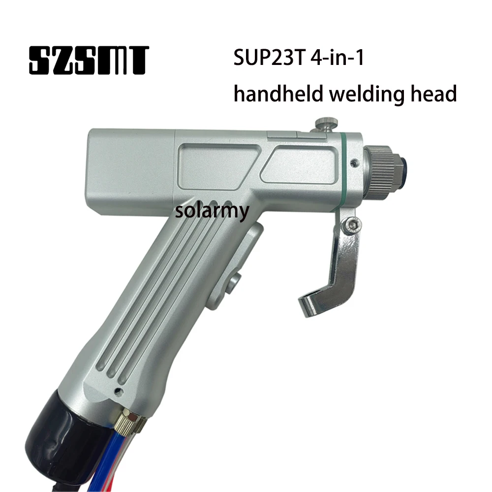 الأصلي الجديد أربعة في واحد اليد التنظيف بالليزر قطع لحام رئيس SUP23T ل 0-3KW آلة لحام ليزر محمولة