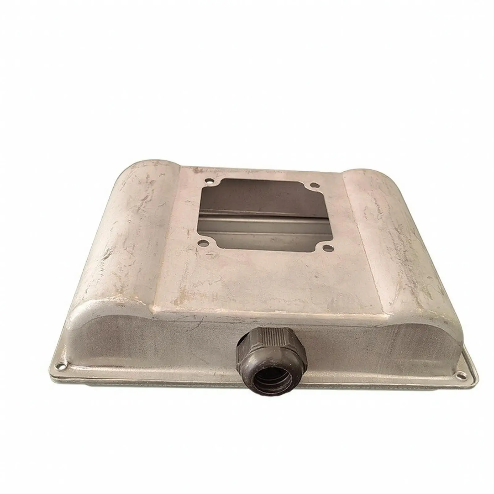 Metal Capacitor Junction Enclos for Electrical Junction Box Outdoor Use Heavy Duty Iron Sheet Enclosure with Wire Seal Entry