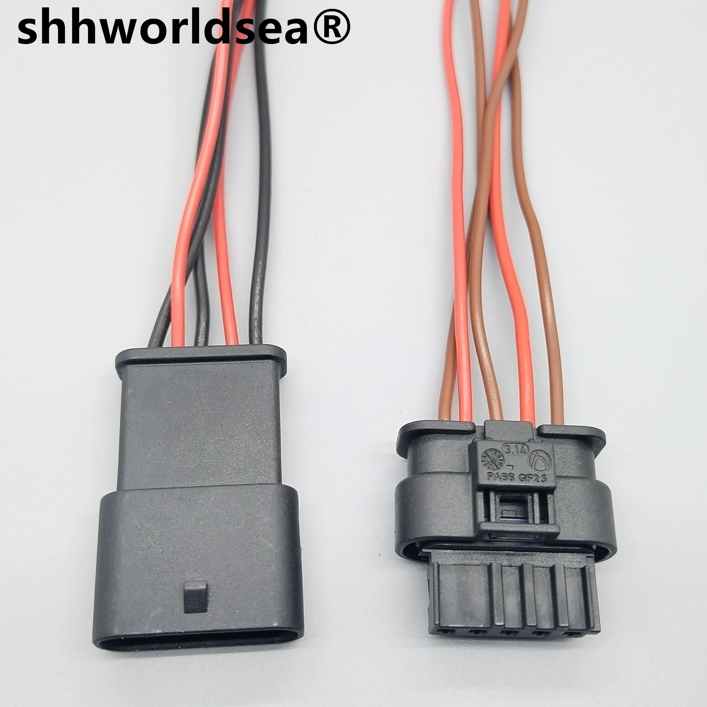 shhworldsea 5 Pin engine intake manifold damper motor plug air flow meter sensor plug 872-860-541 For BMW Benz M271 E60 523 525