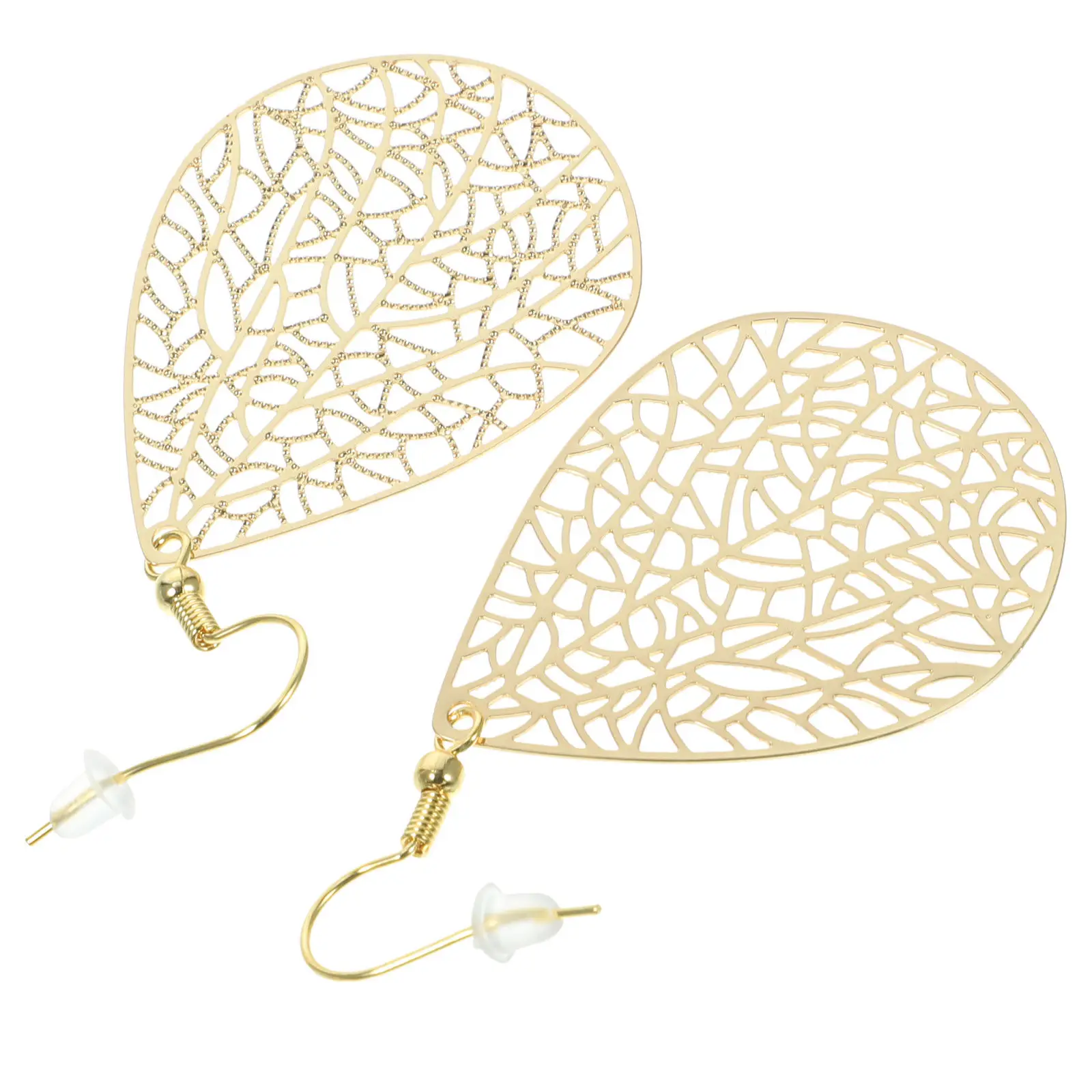 2 Pairs Earrings for Women Dangle Dangling Hanging Women's Dangly Small Leaf Drop