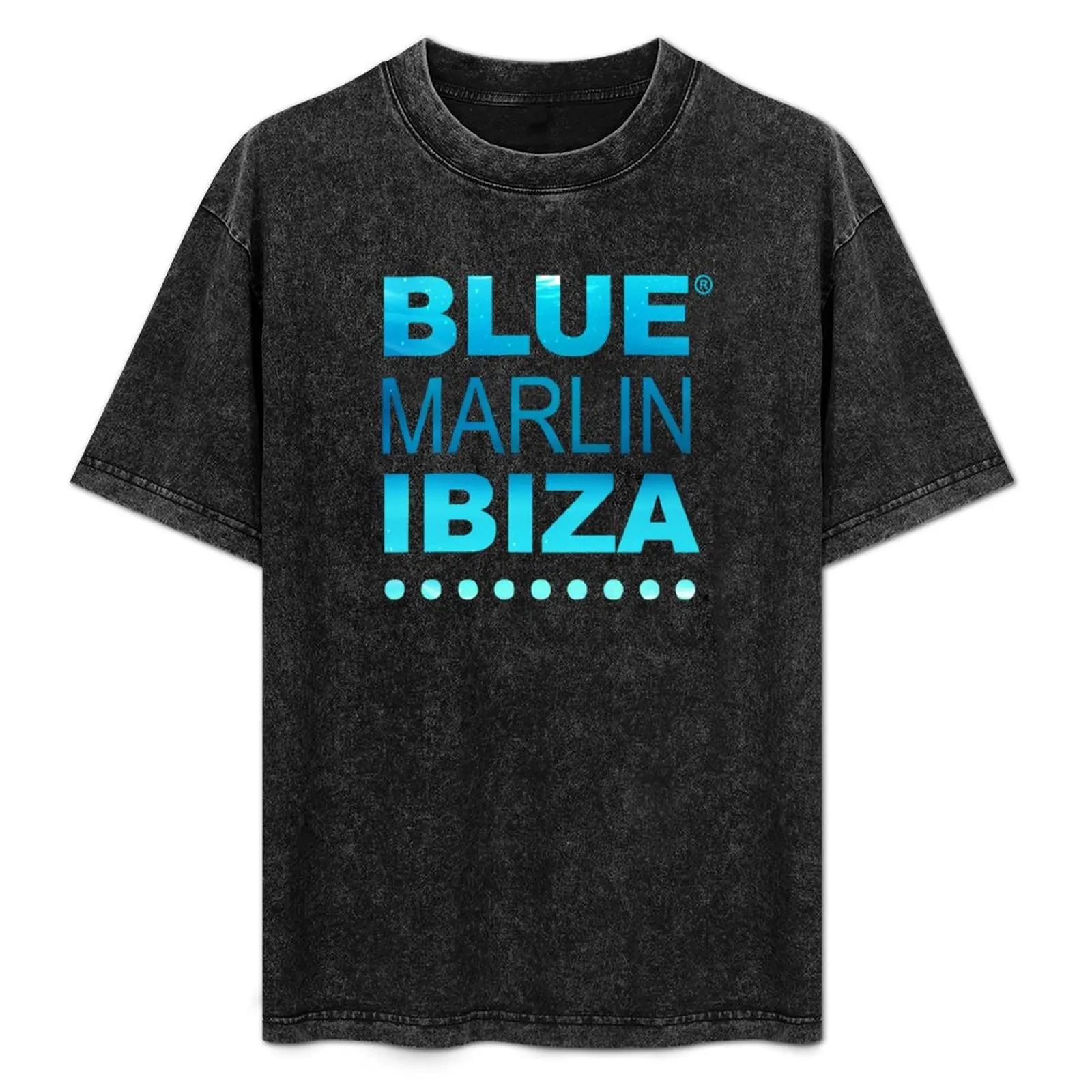 Blue Marlin Ibiza fresh design. T-Shirt Festive Simple T-Shirt