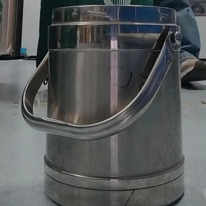 Contenedor Criogénico Dewar de Acero Inoxidable de 3L para Transferencia y Almacenamiento de Nitrógeno Líquido (LN2) con Aislamiento de Alto Vacío