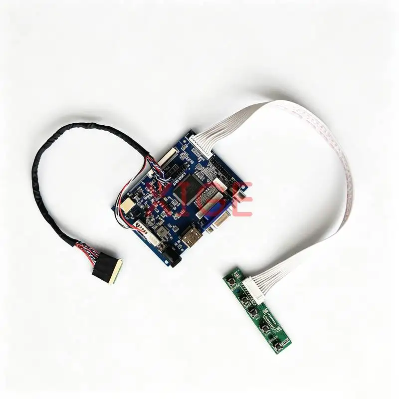 

Drive Board Fit LTN156AT19 LTN156AT20 LTN156AT15 LTN156AT17 1366*768 Laptop Display Screen 1366x768 HDMI+VGA+AV 40-Pin LVDS Kit