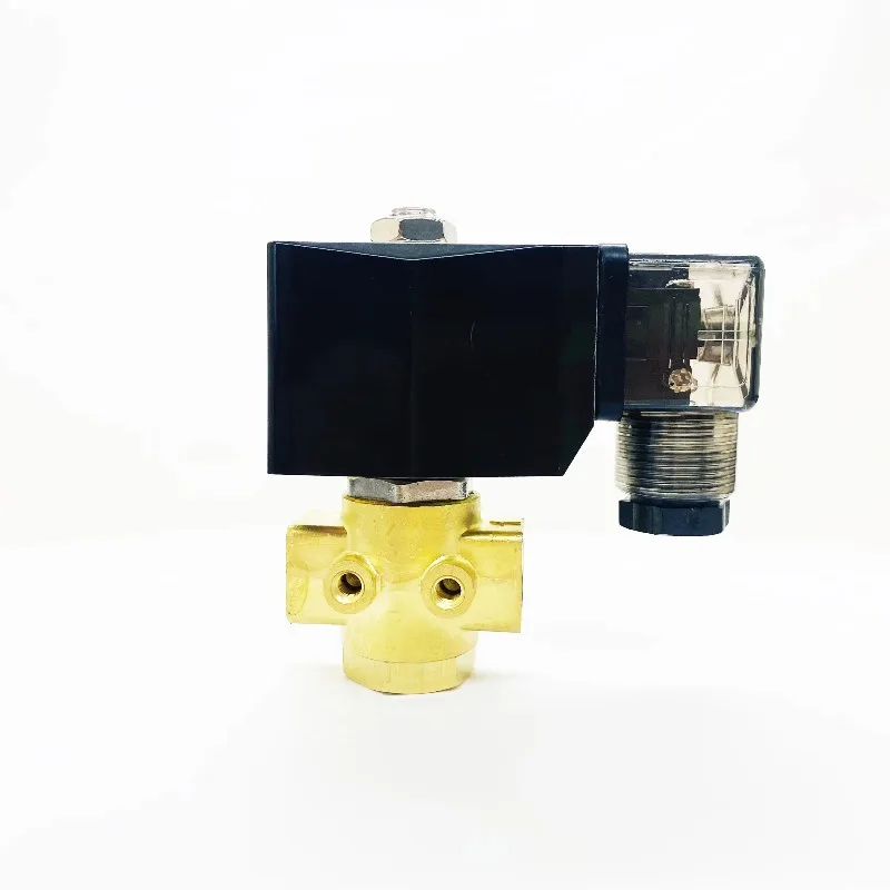 Hoyan PG-M02K 50bar Or.1.5mm Normally Open 1/4in 1/8in High Pressure Diaphragm Gas Solenoid Valve