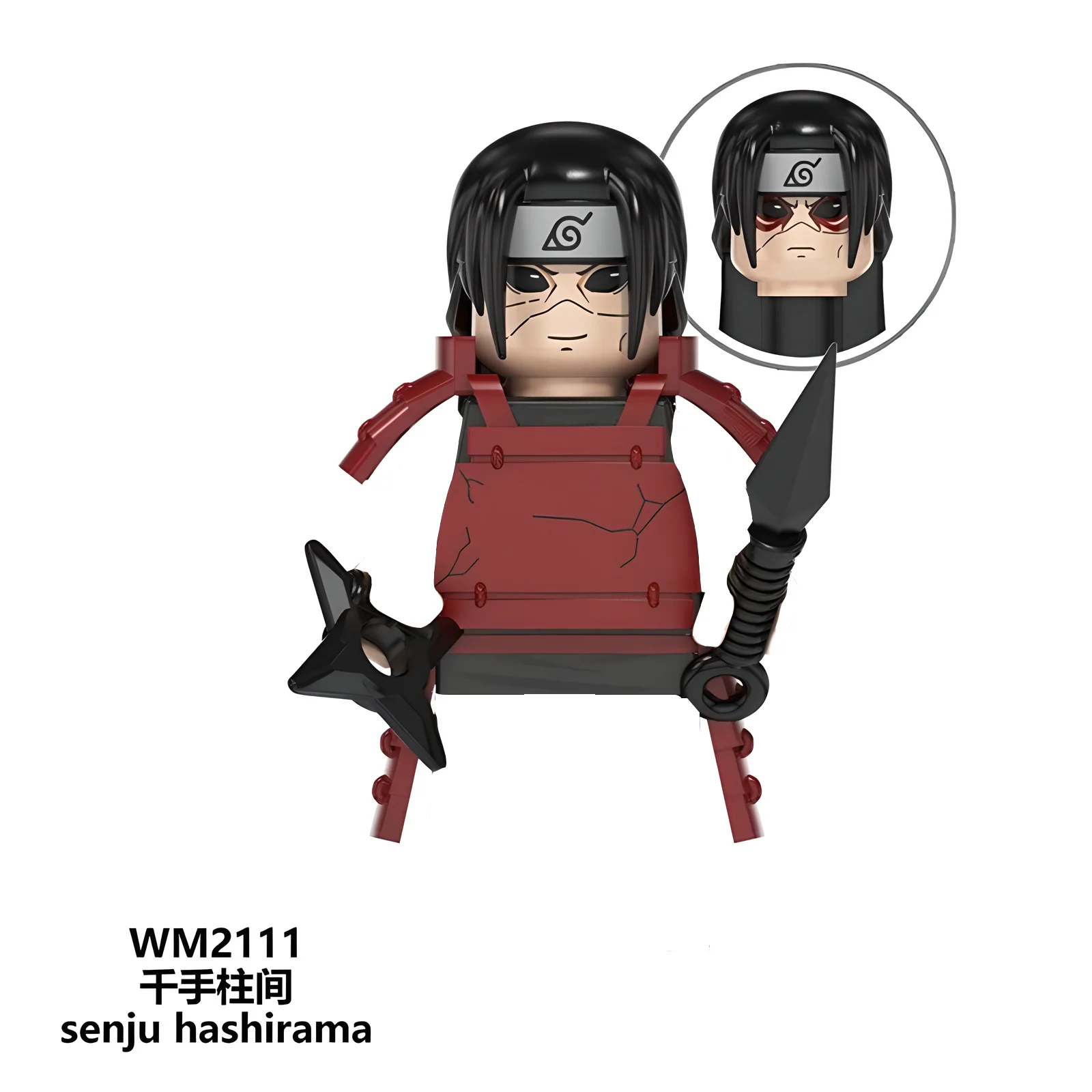 Figurines d'action anime japonais WM6108, Namikaze Minato, Orochimaru, Kabuto, Senju Tobirama, Senju Hashirama, modèles de jouets à collectionner