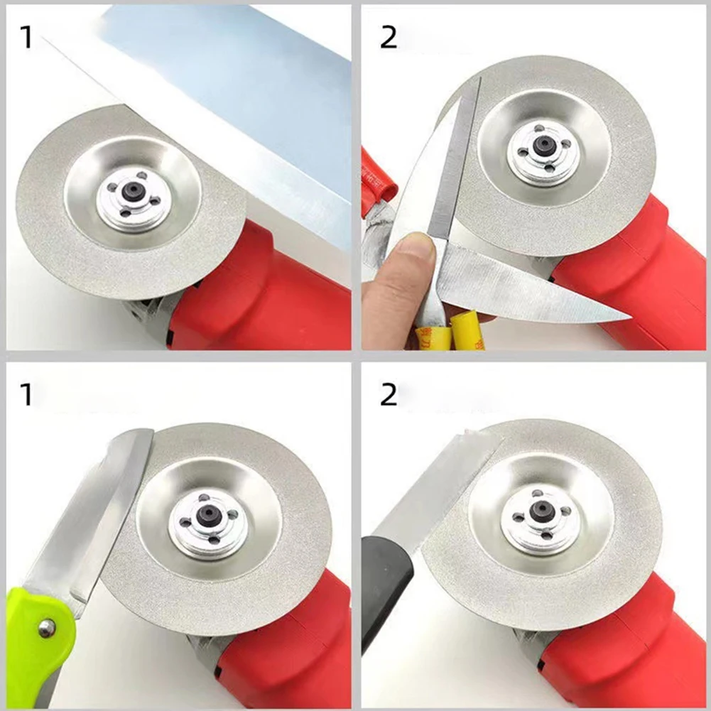 1pc Grinder Cutter Saw Blades 400 600 800g 1000 Grit Angle Grinder Blade Grinding Disc 100mm Abrasive Power Tool Accessories