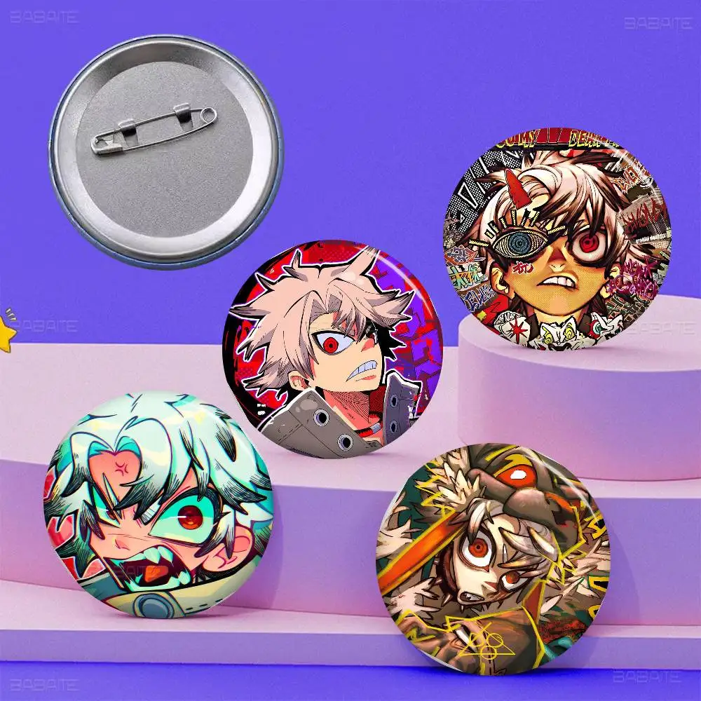 Anime Comic Gachiakuta Anime Button Pin Handmade Brooch for Clothes Cartoon Badge Backpack Decoration Jewelry Accessories