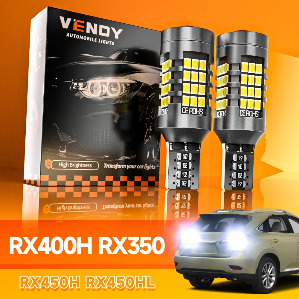 2 stücke Für Lexus RX400H RX350 RX450H RX450HL 2006-2019 LED Reverse Licht Backup Lampe 2007 2008 2010 2013 2018 Canbus Zubehör