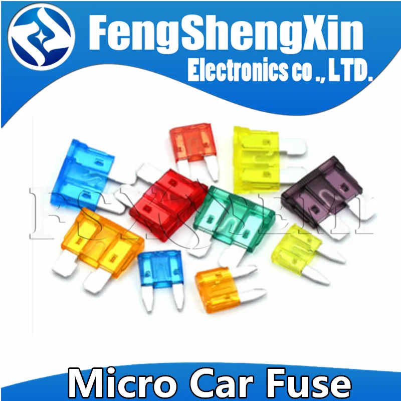 100個プロファイル小型ブレイドカーヒューズ詰め合わせセット自動車車のトラック2/3/5/7。5/10/15/20/25/30/35Aヒューズ