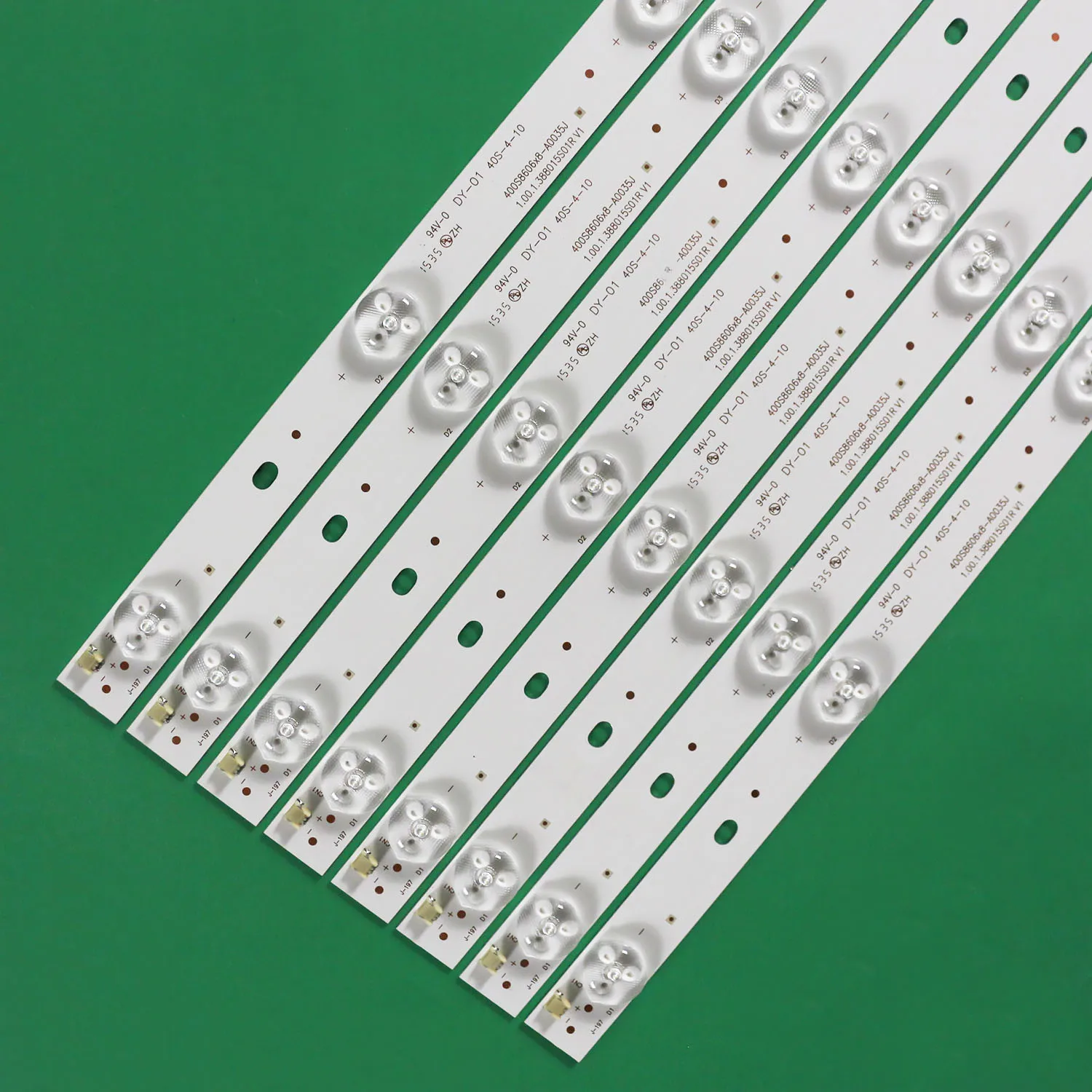 新しい 5LED 389 ミリメートル LED バックライトストリップフィルコ PH40R86DSGW 400S8605X8-B0040 E34036 40S-4-10 1.00.1.388015S01R V1 94V-O DY-01