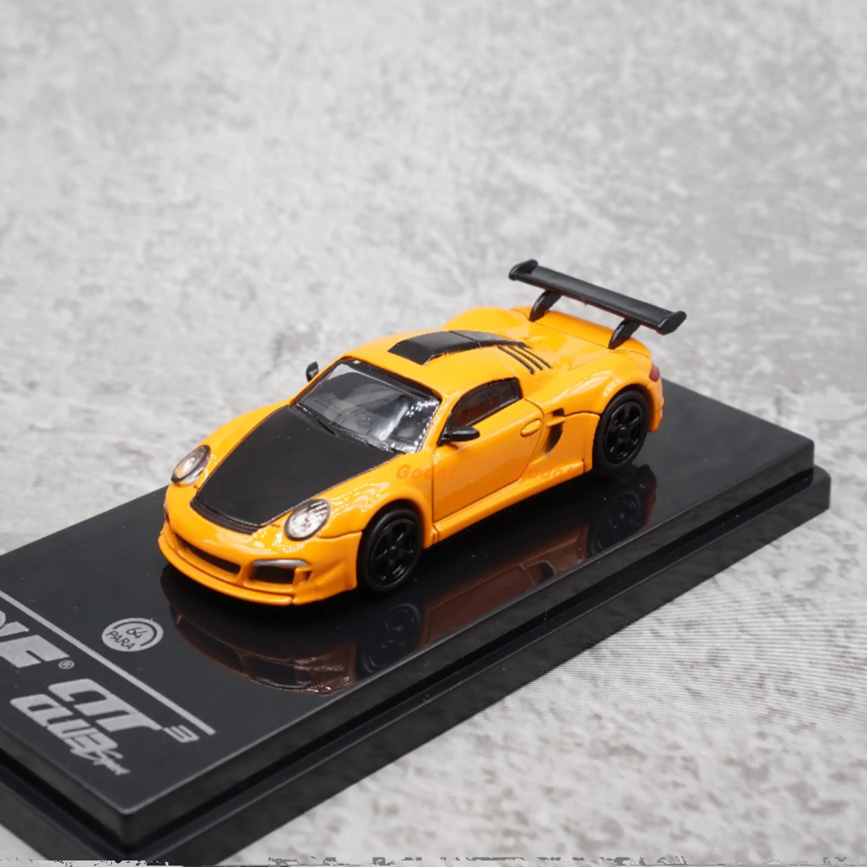 1:64 911 RUF CTR3 클럽스포츠 2012 합금 자동차 다이캐스트 & 장난감 자동차 모형 미니어처 스케일 모형 자동차 어린이용