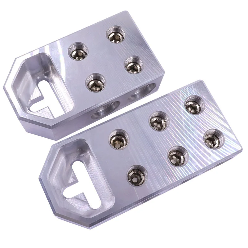 

Car Audio Flat Battery Terminals Bolt 0 Gauge Input Style Bolt Down Post Heavy Duty For GA 4/6 Spot Flat Battery Terminals 1Pcs