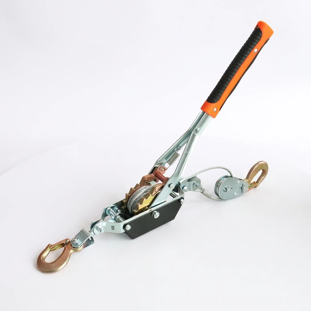 Mini Compact Wire Rope Tightener with Widened Ergonomic Handle for Cargo Binding & Hoisting