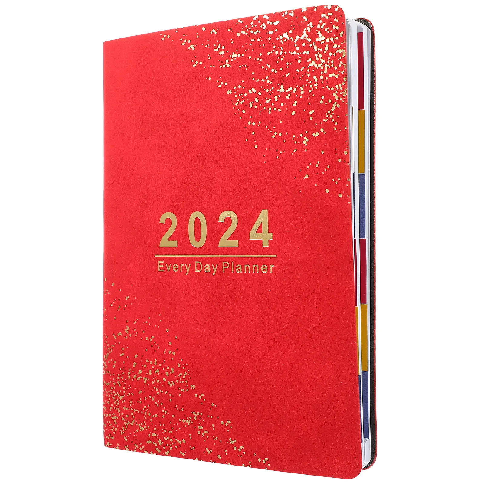 Daily Planner Notebook Classic Minimalist Design Academic Planner 2024 for Students Office Teachers Portable Organizer Writing
