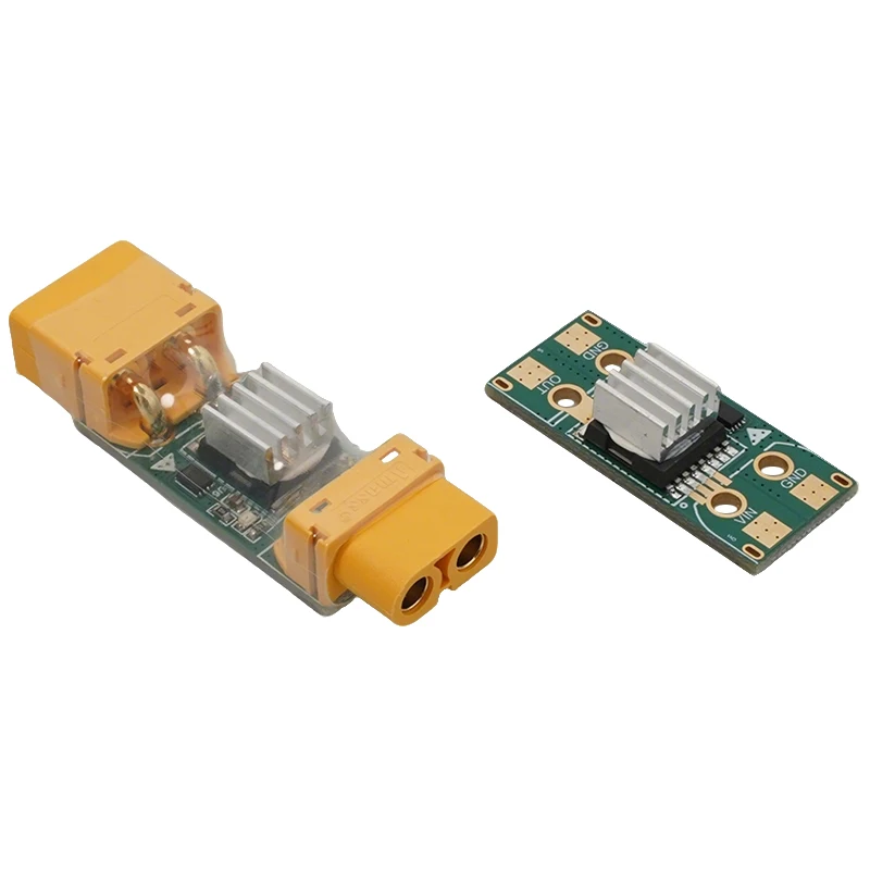 1PCS 5-100V Ideal Diode with XT60 Male Female Connector Prevent Current Flow-backwards for Car Engine Battery Connection Circuit