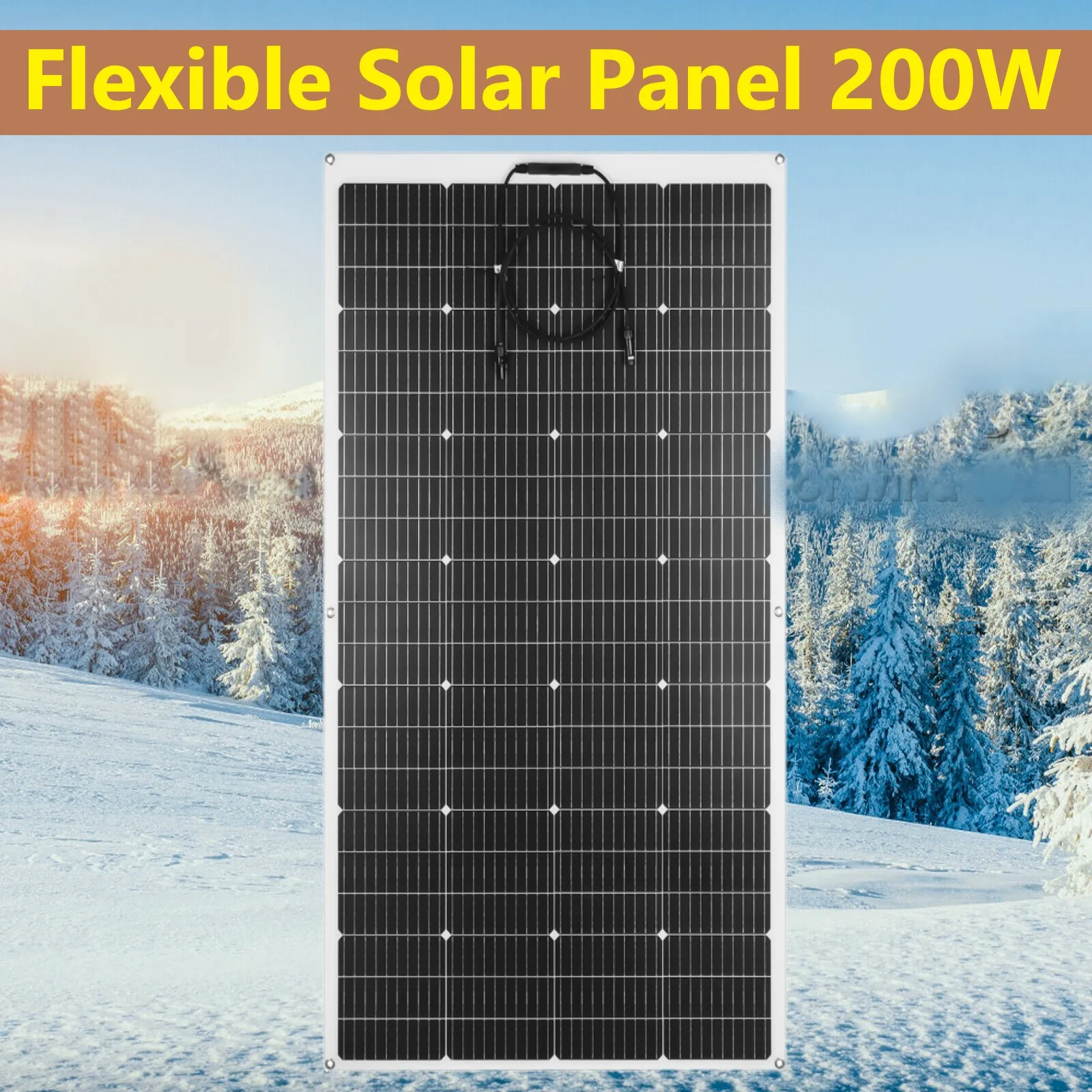

Flowatt 800 Вт 400 Вт 200 Вт Гибкие солнечные панели Монокристаллическая батарея 12 В Комплекты систем зарядки аккумулятора Солнечная энергия Кемпинг RV Лодка Автомобиль