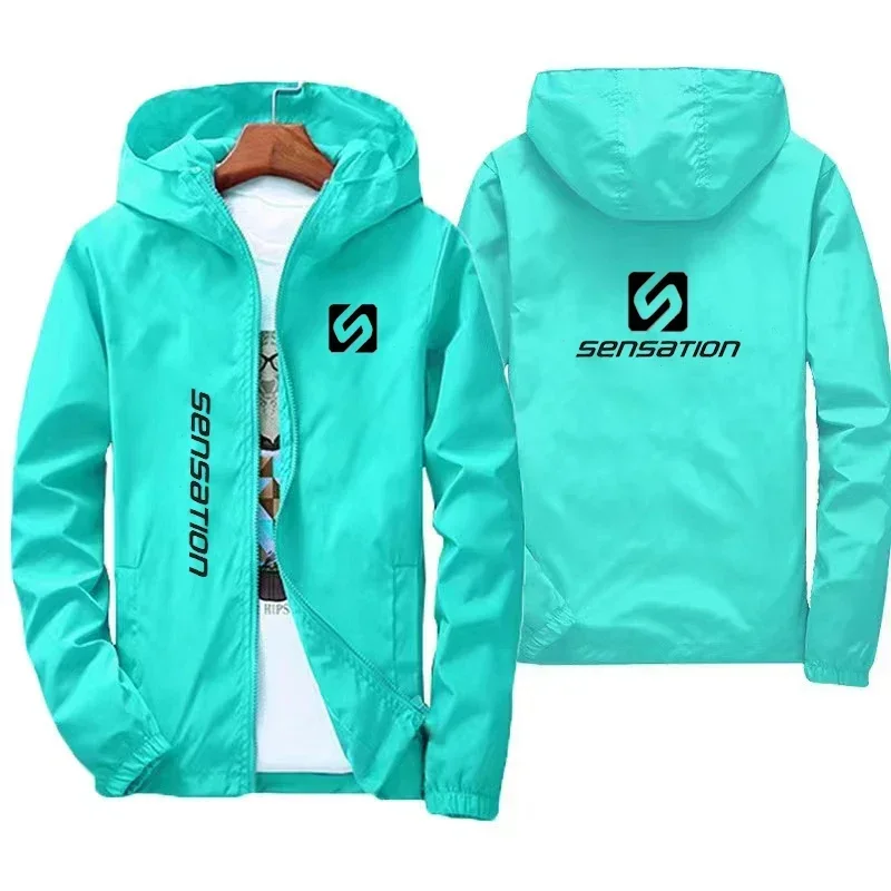 Men's New Spring-Autumn Trendy Casual Jacket, fashionable outdoor fishing waterproof and windproof men's and women's coat S-7XL