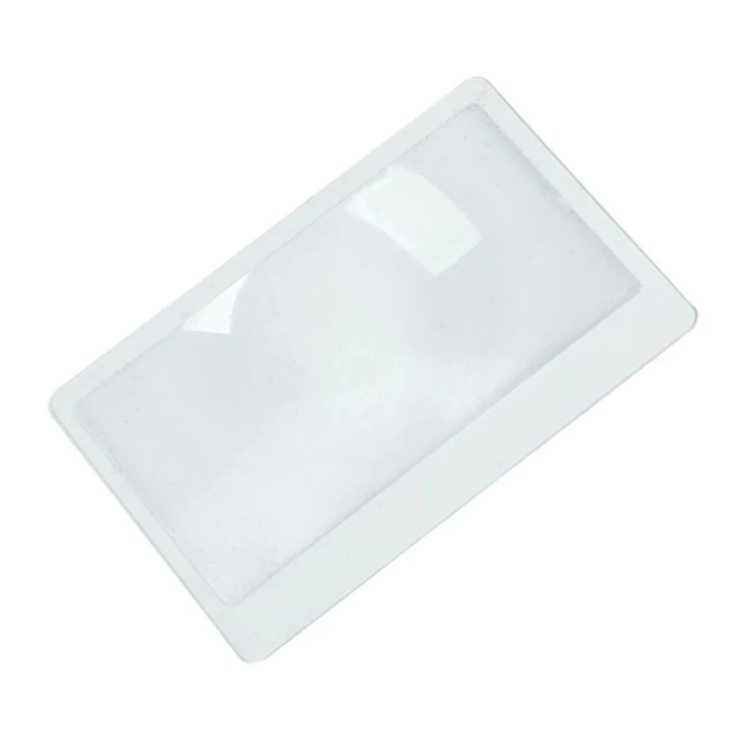 휴대용 포켓 지갑, 신용 카드 크기 돋보기 렌즈, 3X 프레넬 독서 돋보기, 부모님 생일 선물