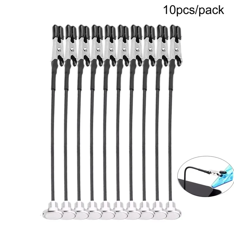 10PCS Magnetic Flexible Alligator Clip Sticks Kit for Gundam Model Painting Gunpla Paint