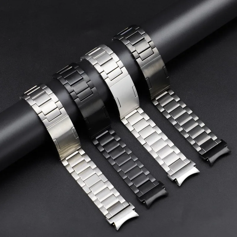 

No Gaps Titanium Strap for Samsung Galaxy Watch 6 5 4 40mm 44mm 6 4 Classic 43mm 47mm 42 46mm Watch 5Pro 45mm Quick fit Bracelet