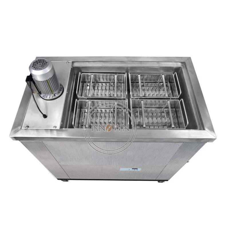 

Commercial Ice Cream Bar Making Machine Ice Lolly Maker 304 Stainless Steel Popsicle Machine With 4 Moulds