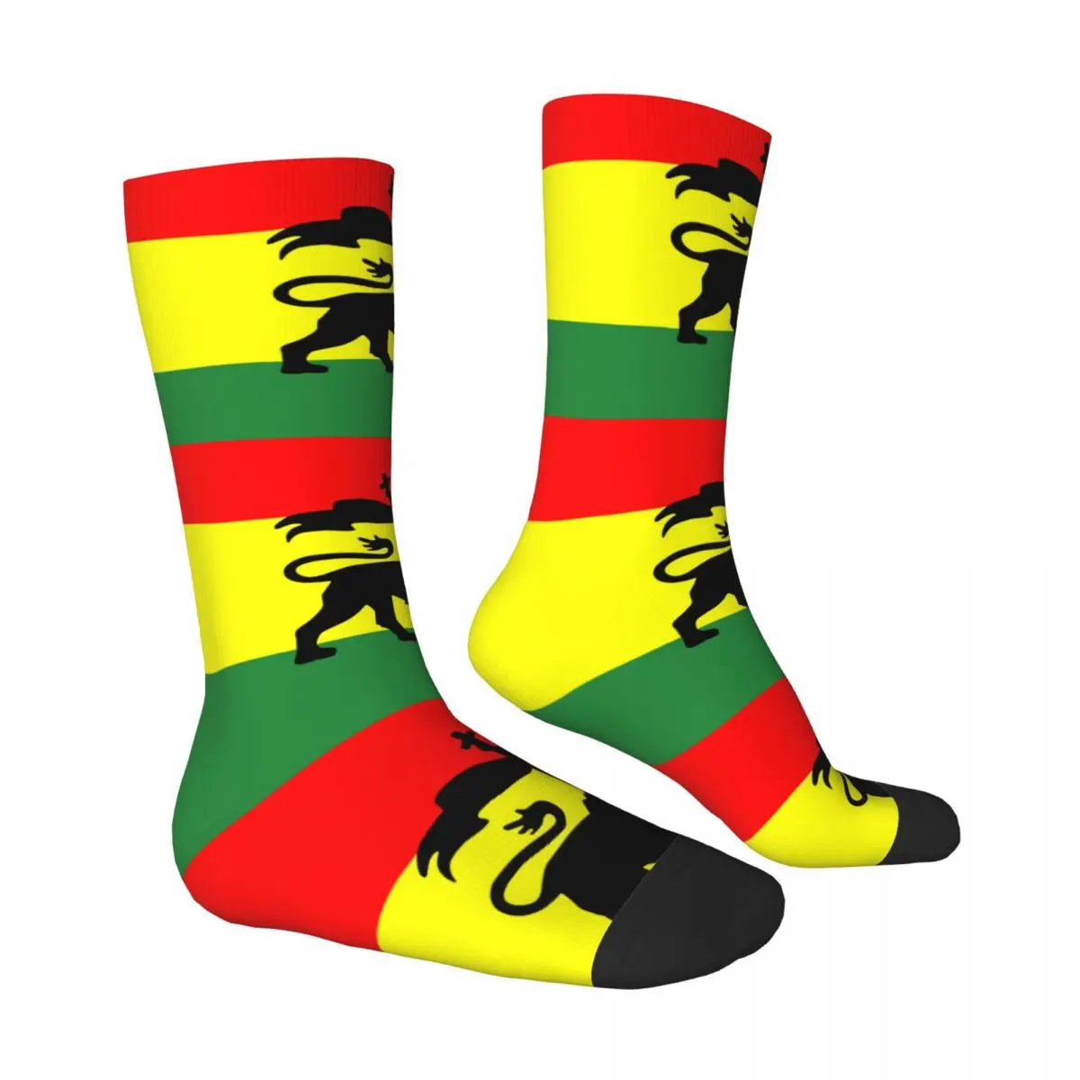 Rastafarian Rasta Lion Of Judah Socks Male Mens Women Winter Stockings Hip Hop