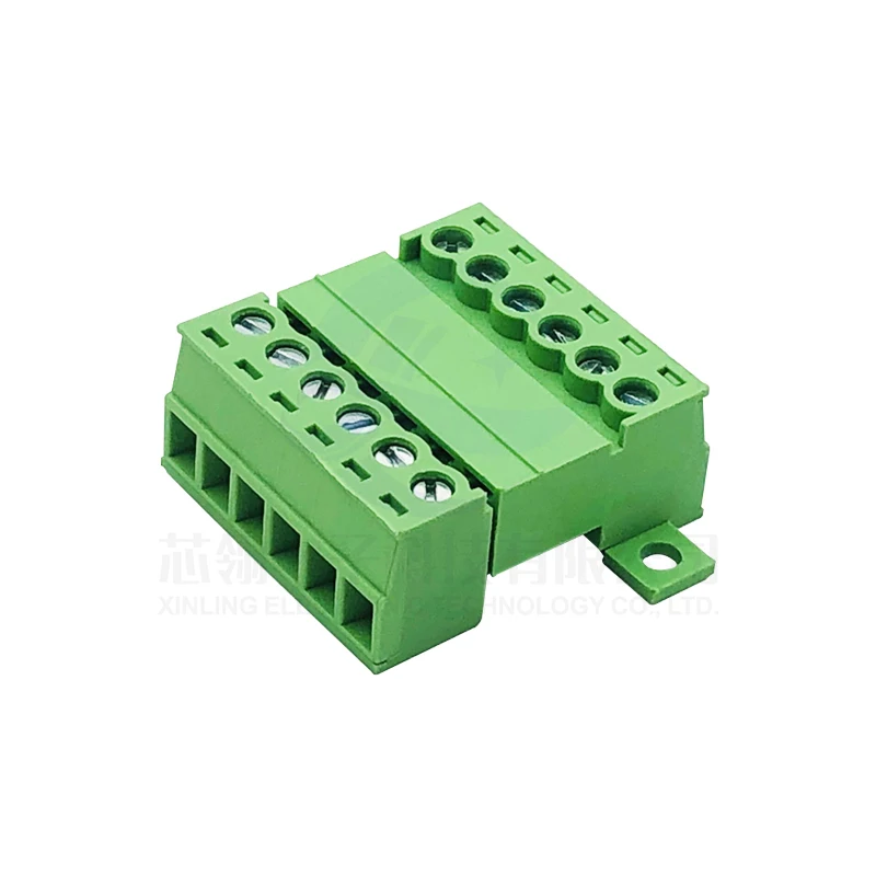 Fixed bottom plate solder-free15EDGRK-3.81mm Plug-in type 2EDGRKC Plug and pull terminals