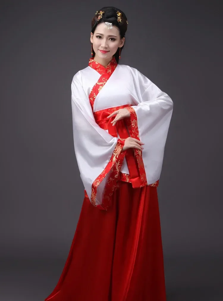 Hot sale women hanfu traditional asian dress cosplay costume Chinese Tang performance clothing improve han fu modern hanbok