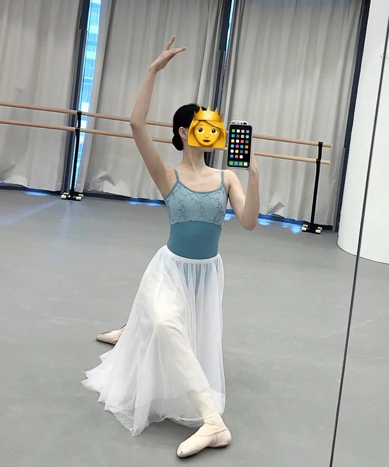 Erwachsene Ballett Tanz Trikot Neue Design Ärmellosen Praxis Tanzen Custome Elegante Gymnastik Ballett Overall Frauen