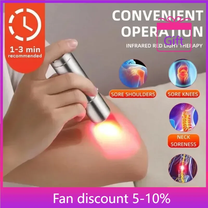 

New LED Infrared Adjustable Therapy and Beauty Pen Rechargeable Portable Non Removable Red Therapy Flashlight