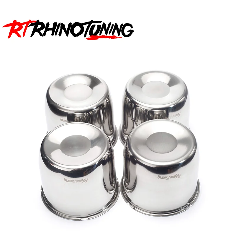 

Колпаки центральные RhinoTuning 2/4 шт., 108 мм (4,25 дюйма) для ступиц, 93 мм (3,66 дюйма) для ступиц H-типа, нержавеющие, PUSH-THRU, для прицепов, грузовиков, автомобилей