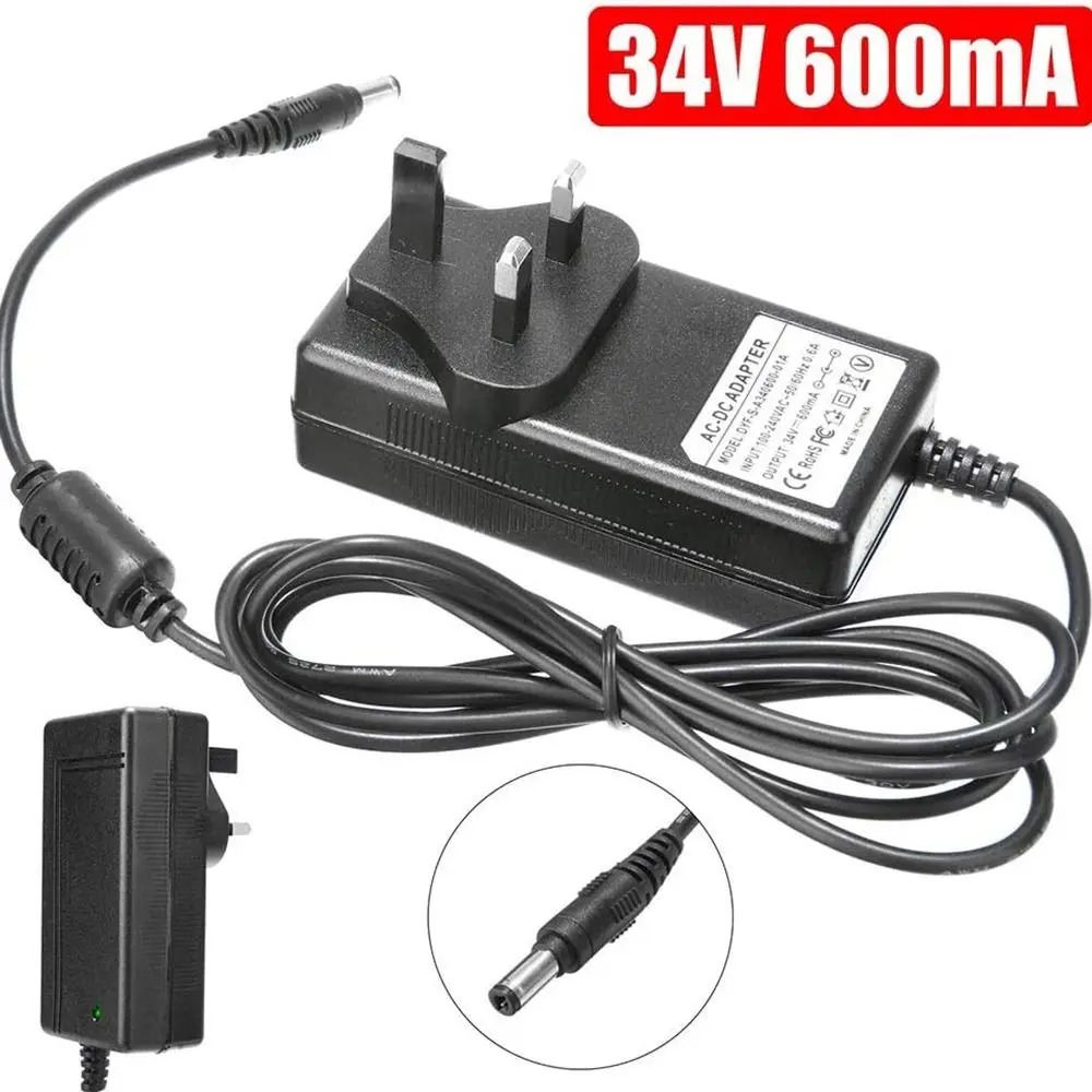 Wireless Cleaner 34V/600mA Battery Charger Power Adapter Vacuum Cleaner Charger Power Cable For Vax Blade|TBT3V1B1|TBT3V1T2