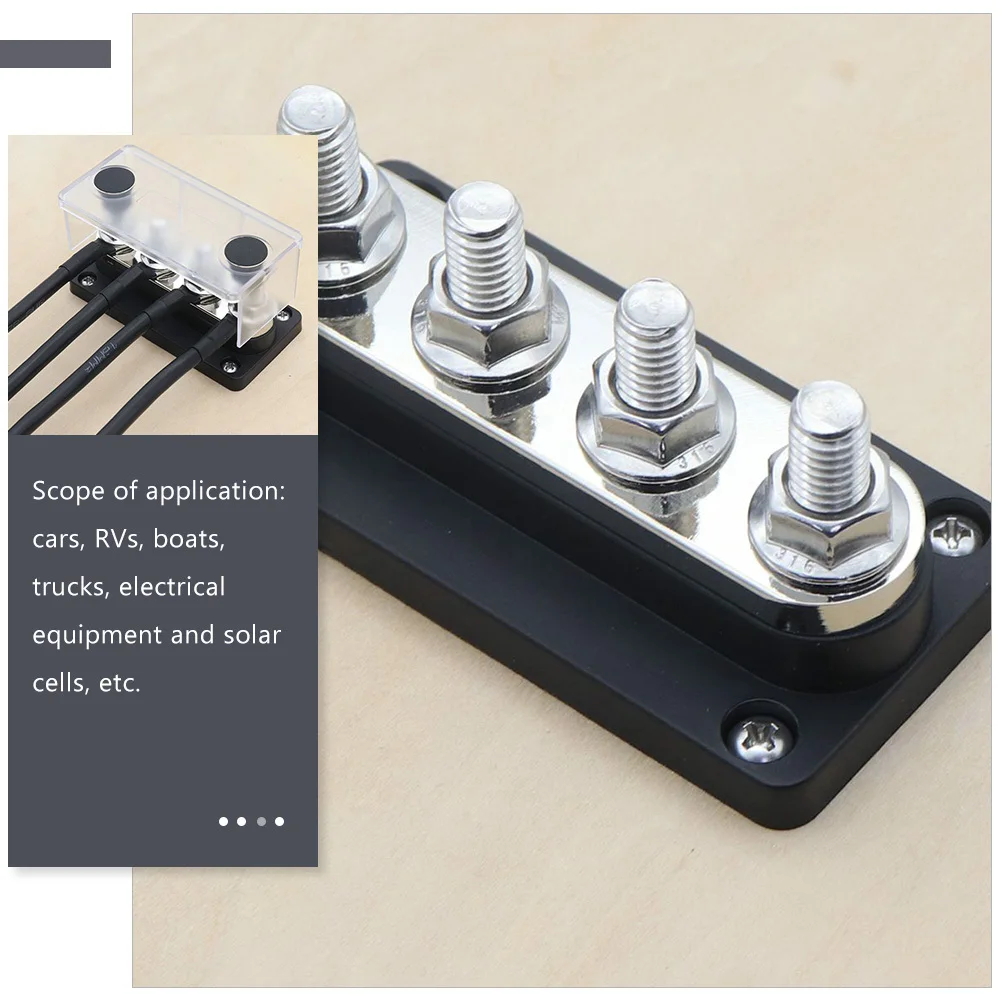 

Terminal Bus Bar 300a Scientific Design for Car Marine Electrical Equipment Distribution Block Bus Bar