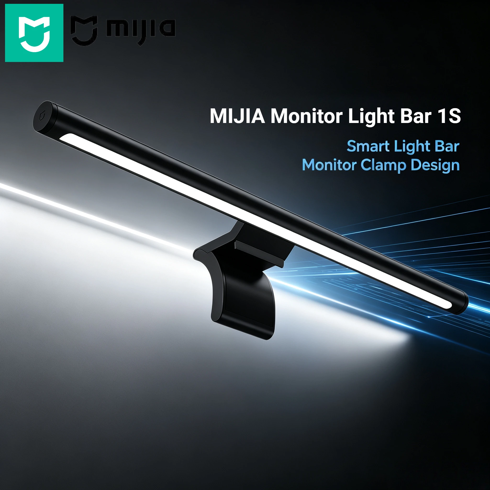 MIJIA Monitor Light Bar 1S Smart Screen Lamp Ra95 High CRI Anti-glare USB-C Desk Light With Remote for Computer Gaming Office