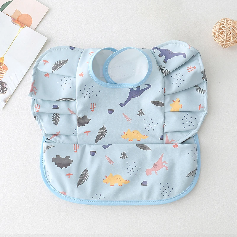 

Cartoon Waterproof Baby Bibs Burp Cloths Baby Feeding Bibs for Children Stuff Baby Girl Boy Accessories for Eating Saliva Towel