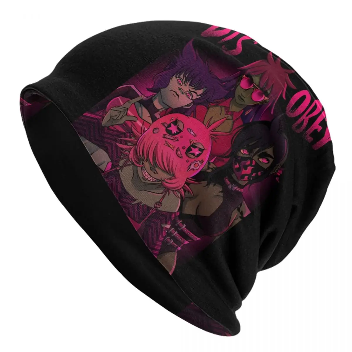 

Gorillaz Bonnet Hats Fashion Outdoor Rock Rapper Skullies Beanies Hat Unisex Warm Head Wrap Caps