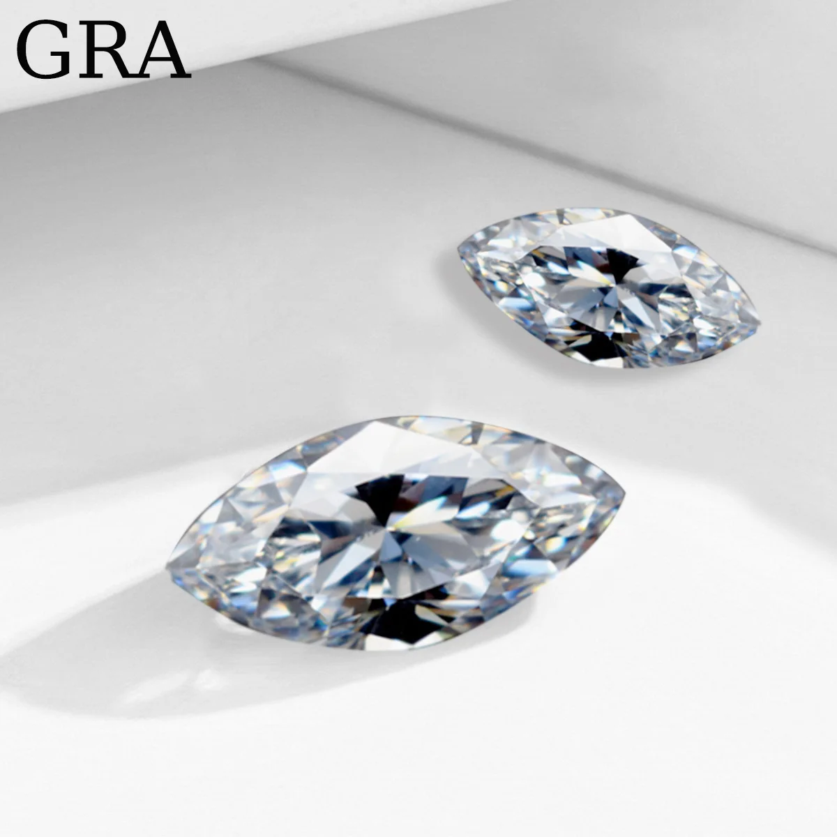 Top Quality Marquise Cut Moissanite Loose Stone 0.2-13ct Super White Certified Marquise Moissanite Diamonds Jewelry Material