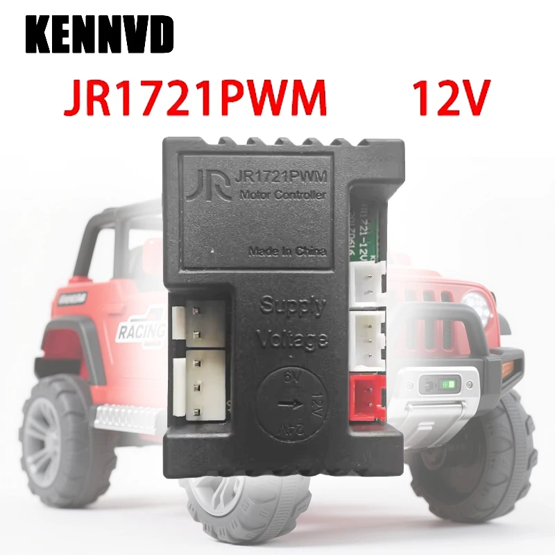 JR1721PWM – contrôleur de vitesse Variable pour moto électrique pour enfants, récepteur de carte mère pour tracteur et véhicules agricoles