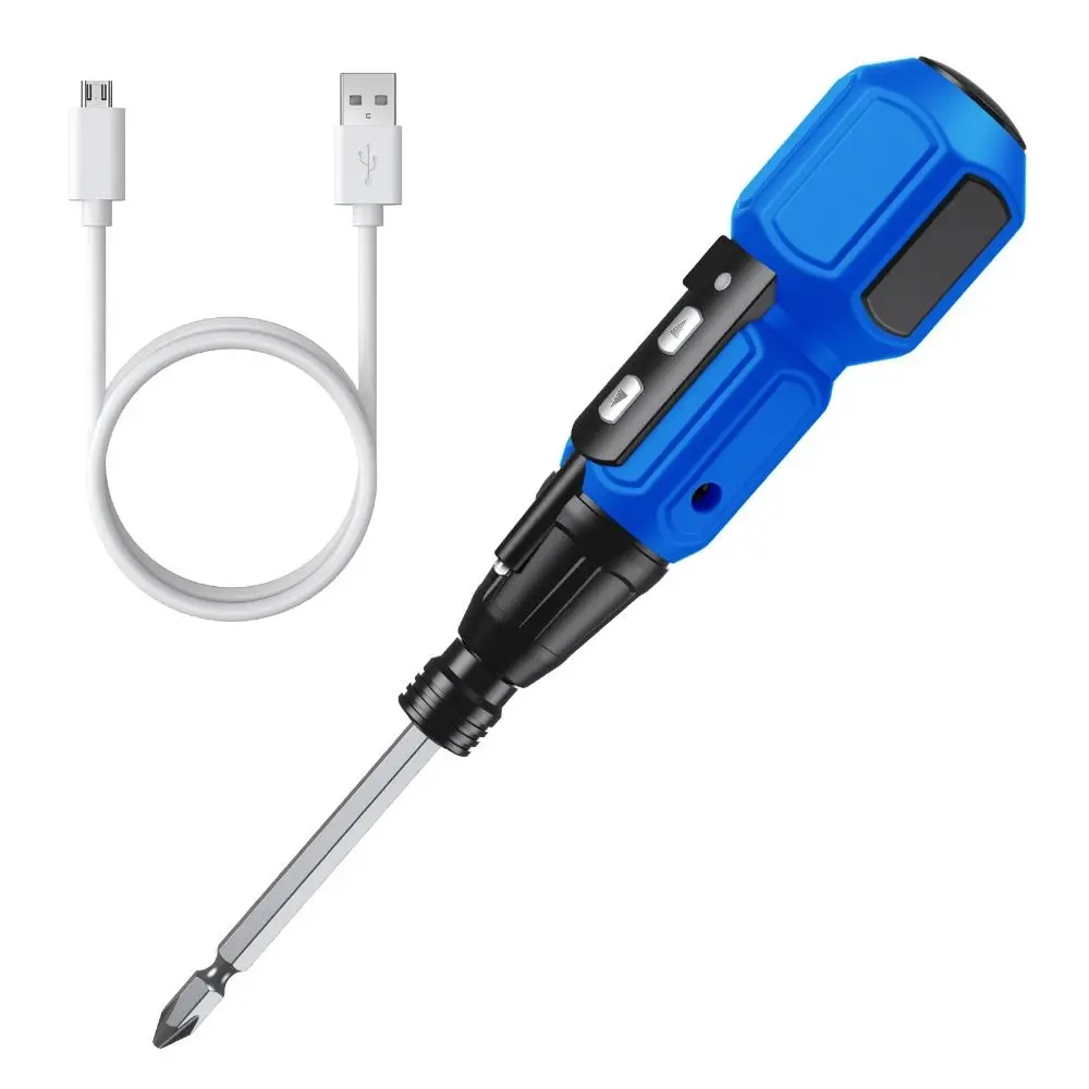 

Электрическая отвертка 3,6 В со светодиодной подсветкой, USB-перезаряжаемая, миниатюрная, для дома, прочная, беспроводная, инструмент для ремонта