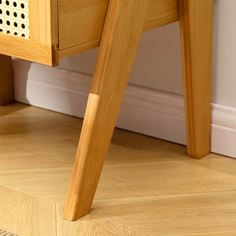 Simple Bedroom Bedside Table Light Luxury High-end Feel Small Household Ultra-narrow Bedside Table Bedside Storage Cabinet