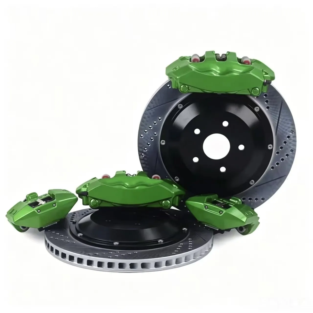Factory Price Auto Brake System Racing Big Brake Kit 10 Piston Forging Calipers R21 420MM