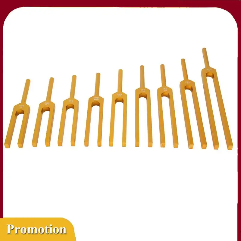 

9Pcs Tuning Forks Sets Massage Ball For Healing Chakra Sound Therapy Keep Body,Mind And Spirit In Perfect Harmony Durable ,C