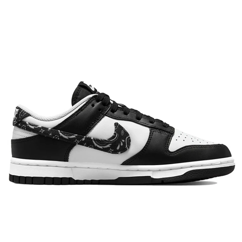 Nike Dunk SB Low ESS Black Paisley Skateboard Shoes Men Woman White Panda Causal Sneaker Outdoor Sports sb Runnning Shoes